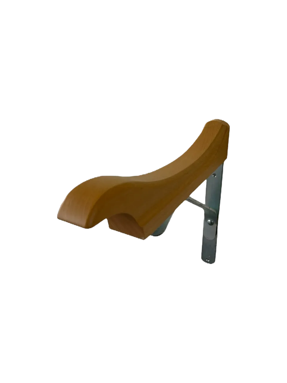 HEGA Sattelhalter aus Holz mit Wandhalterung